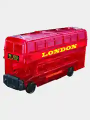 Красный автобус 3D Crystal Blocks Puzzle (3D Пазл Магический кристал Головоломка 3D puzzle)