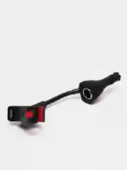 Держатель телефона в прикуриватель SKYWAY с двумя USB (1,2А) покрытие Soft touch S00301027