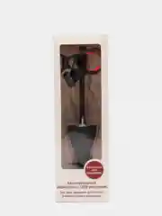 Держатель телефона в прикуриватель SKYWAY с двумя USB (1,2А) покрытие Soft touch S00301027