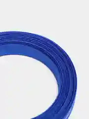 Синий атласная лента с надписью "Just for you"  10 х 5000 мм