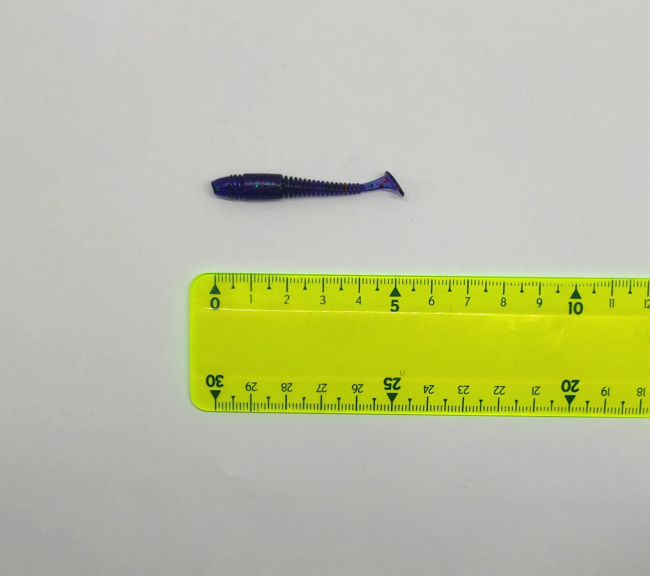 Темно-синий силиконовые приманки RAF, Sw. Tioga 2.0, 50 mm, 10 штук, виброхвост
