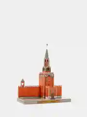 Белый сборная модель из картона без клея и ножниц "Москва в миниатюре"