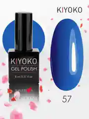 Гель лак для ногтей, гель-лак KIYOKO, 10g (31-60) синий зеленый серый желтый оранжевыйы