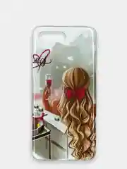 Кремовый чехол Huawei Honor 10, Хуавей Хонор 10 силиконовый с рисунком
