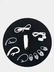 Черный беспроводная Bluetooth-гарнитура