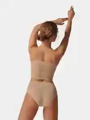 Бежевый трусы женские слип MY