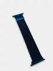 Темно-синий ремешок для Apple Watch "Миланская петля", металлический