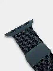 Угольный ремешок для Apple Watch "Миланская петля", металлический