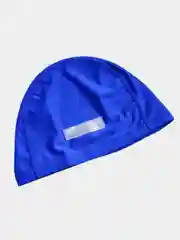 Синий шапочка для плавания тканевая