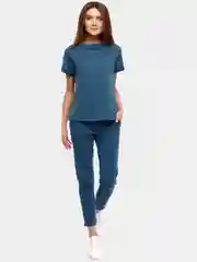 Костюм женский, комплект: футболка и брюки