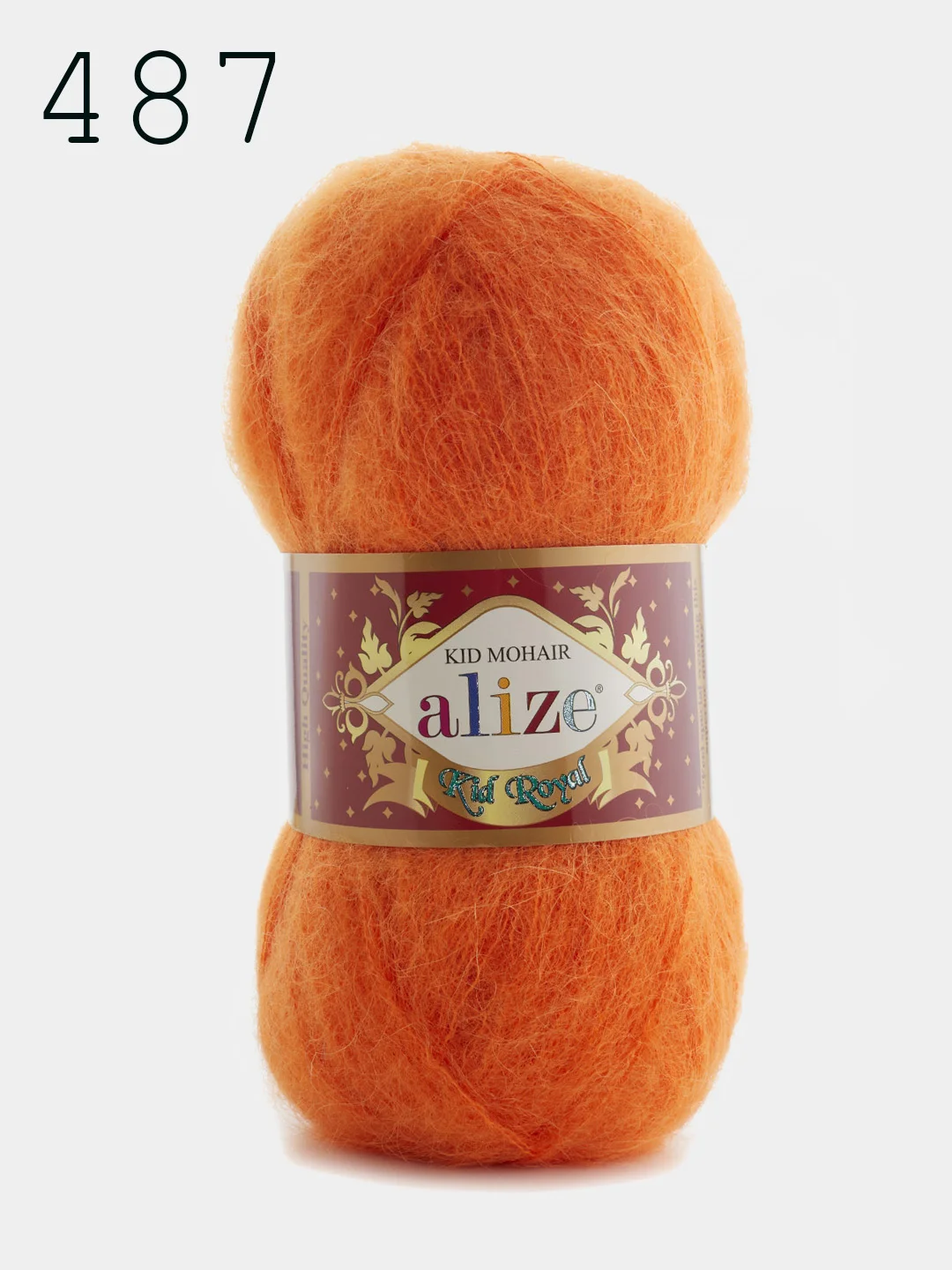 Пряжа Alize Kid Mohair Kid Royal 50 (шт./упаковка 5шт) 62% Кид мохер 38% Полиамид 50г 500м