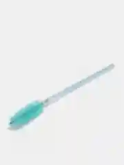 Тёмно-зелёный щеточка для ресниц и бровей, с блёстками, 1 штука