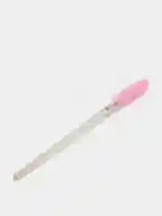 Коралловый щеточка для ресниц и бровей, с блёстками, 1 штука
