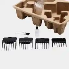 Машинка для стрижки волос Sakura SA-5103R, насадки 4