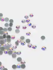 Термостразы ss12 Имитация Сваровски люкс Crystal AB (Кристалл АБ) горячей фиксации, стекло