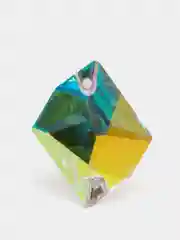 Стразы (стекло) пришивные космик Crystal AB, неправильной формы, имитация Сваровски