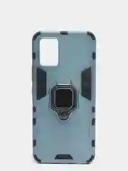 Синий меланж чехол противоударный с кольцом-держателем на Vivo V20 (Виво В20)