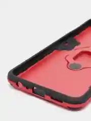 Красный чехол противоударный с кольцом-держателем на Oppo Reno 6 Reno6 (Оппо Рено 6)