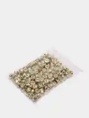 Золотой бусины с буквами, бусины буквы, круглые, 150шт, русские, арабские
