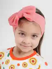 Конфетный детская повязка на голову "Бант"