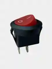 Переключатель KCD1-202/2P красный 6А 220В (У)