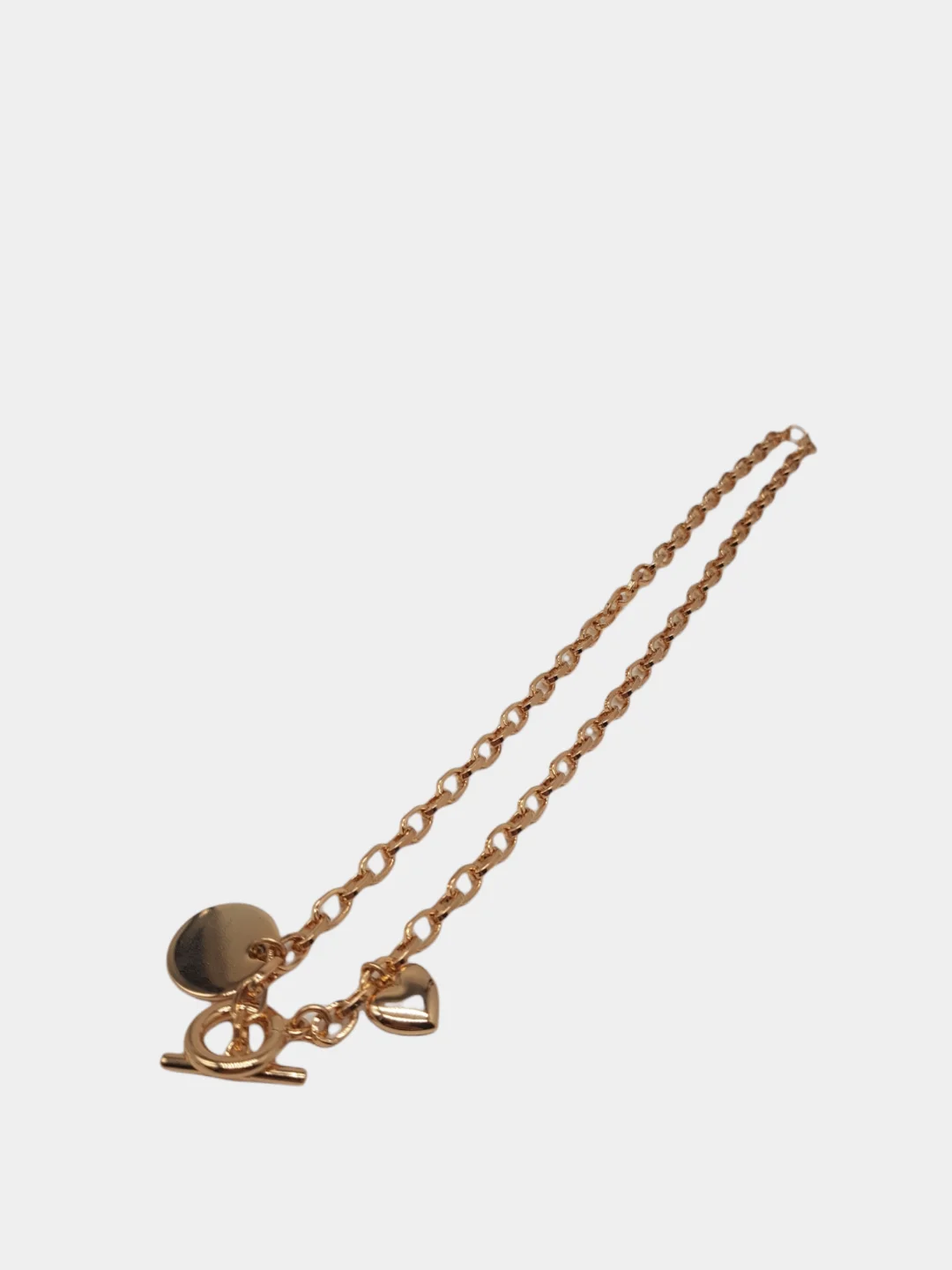 Золотой цепь с кулонами Xuping Jewelry, позолоченная цепочка