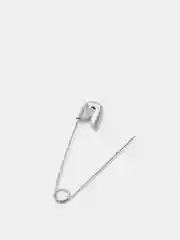 Серебряный булавка английская, 20мм, 65-70шт