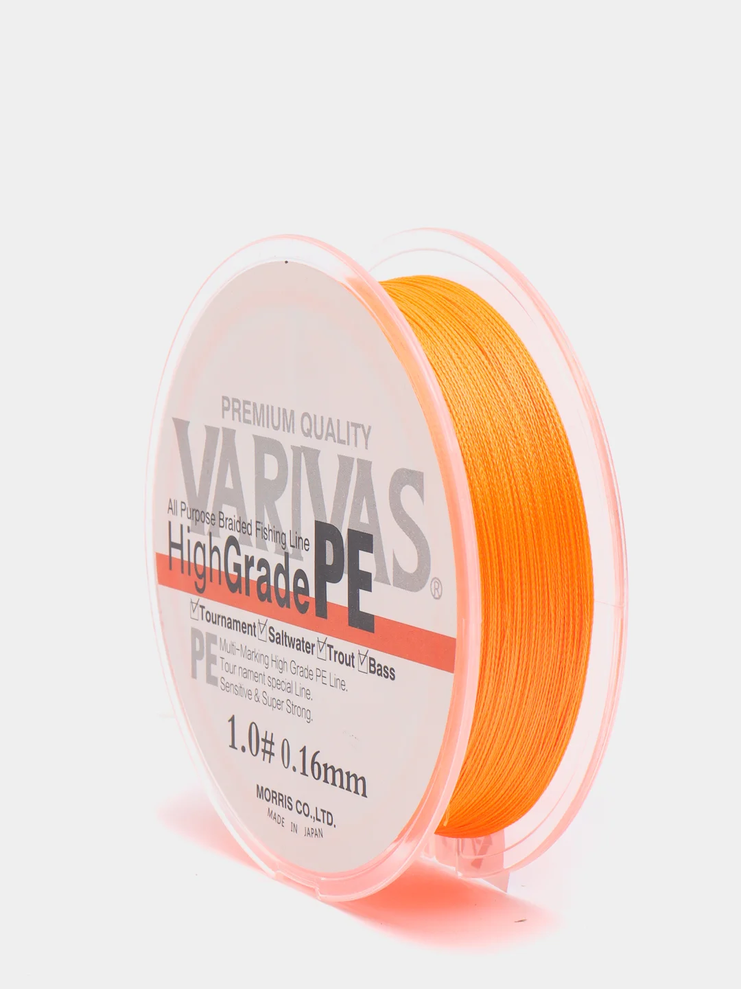 Леска плетёная Columbia Varivas HighGrade PE 150m оранжевая