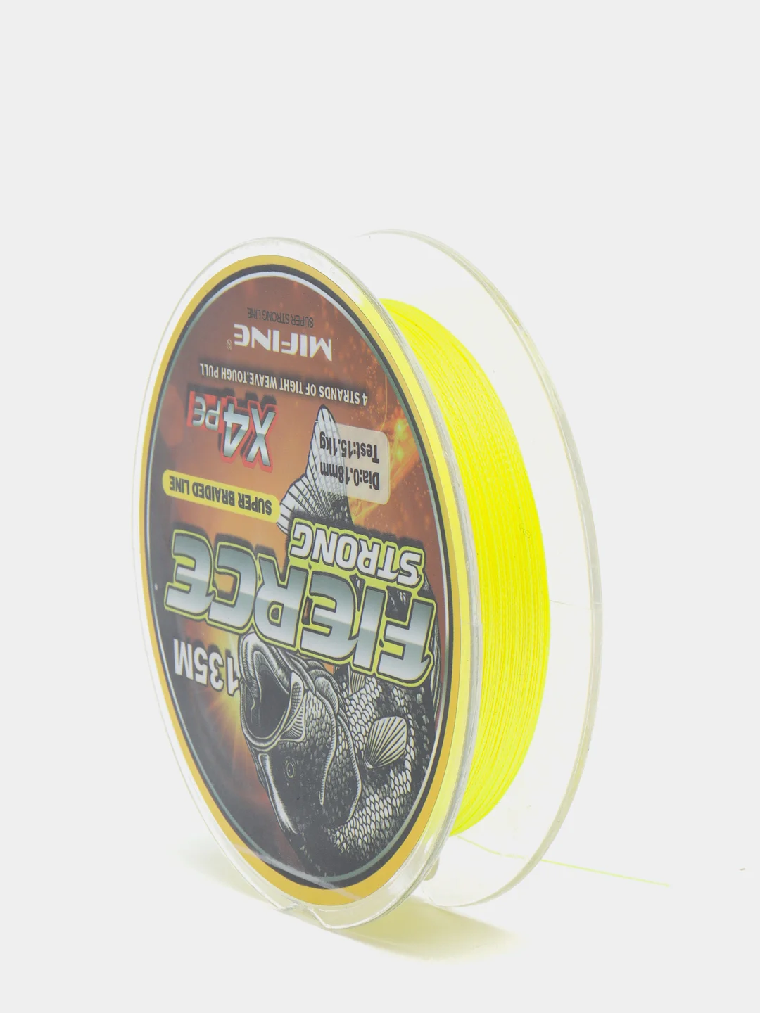 Леска плетёная Mifine Fierce Strong X4, 135 м