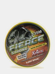 Леска плетёная Mifine Fierce Strong X4, 135 м