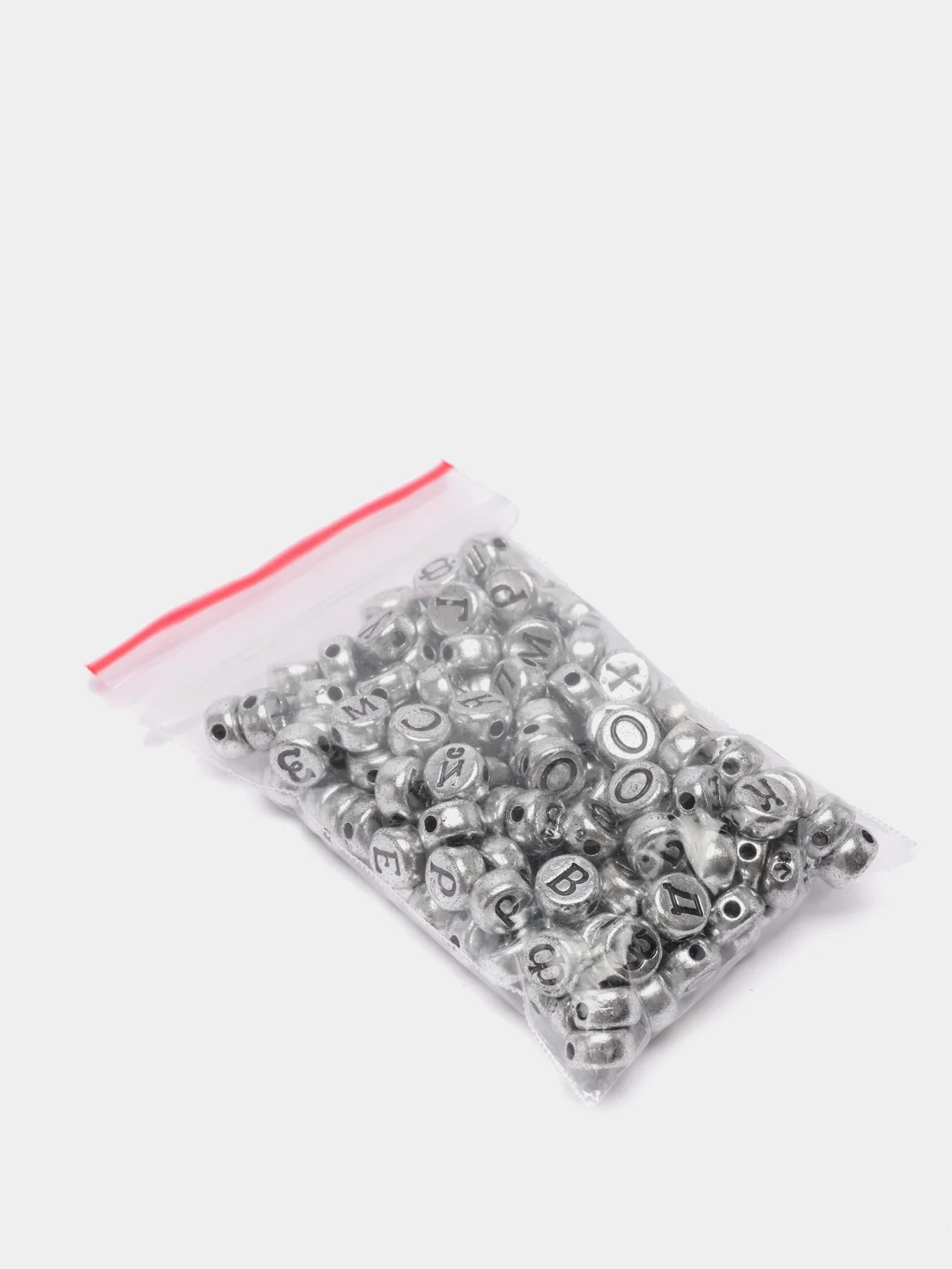 Серебряный бусины с буквами, бусины буквы, круглые, 150шт, русские, арабские
