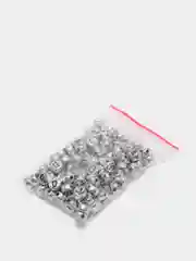 Серебряный бусины с буквами, бусины буквы, круглые, 150шт, русские, арабские