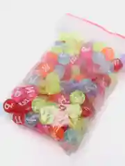 Конфетный бусины с буквами, бусины буквы, круглые, 150шт, русские, арабские