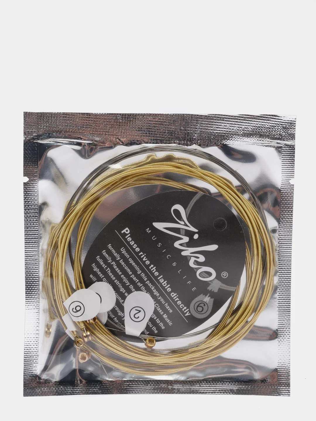 Струны акустической гитары бронза ZIKO DCZ-010/011/012 купить по цене ...