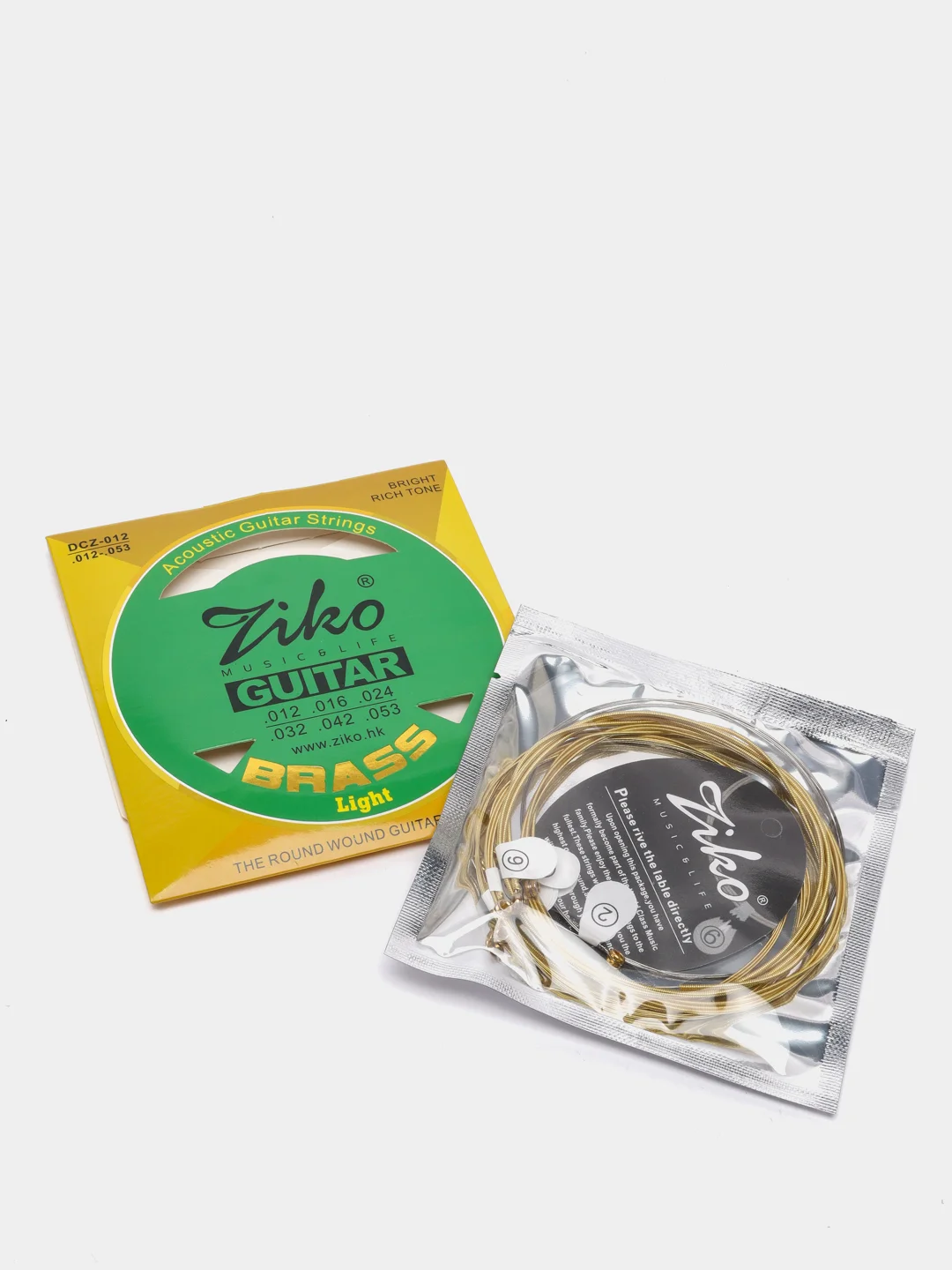 Струны акустической гитары бронза ZIKO DCZ-010/011/012 купить по цене ...