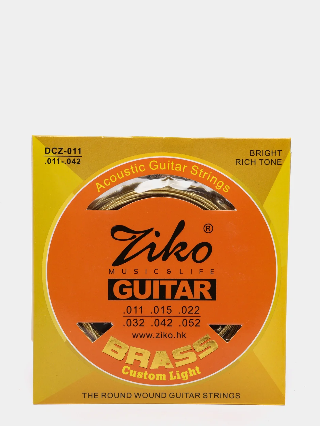 Струны акустической гитары бронза ZIKO DCZ-010/011/012 купить по цене ...