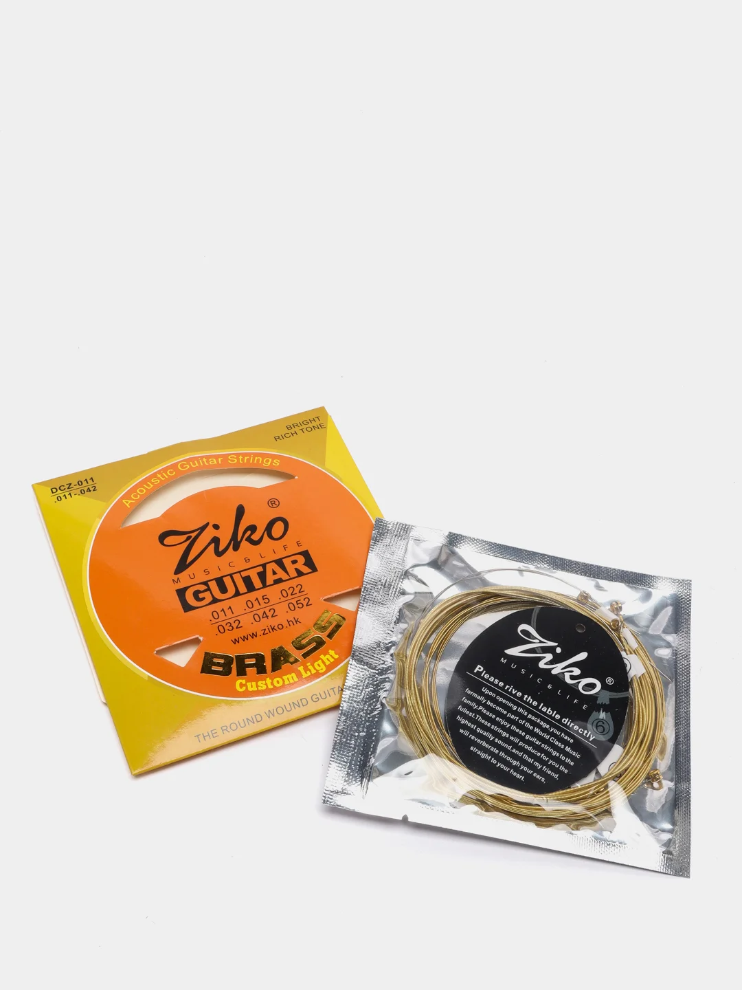 Струны акустической гитары бронза ZIKO DCZ-010/011/012 купить по цене ...