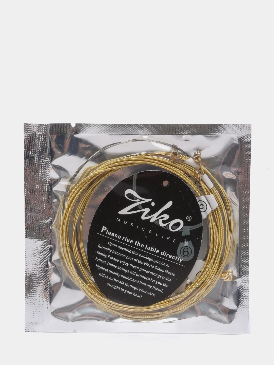 Струны акустической гитары бронза ZIKO DCZ-010/011/012 купить по цене ...