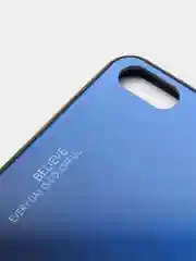 Синий градиентный чехол из закалённого стекла для Honor Huawei 8A,8X,9X,10I,10LITE,P20,P30,8S,Y5