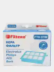 HEPA фильтр моющийся Filtero FTH 01 W для пылесосов Electrolux, Philips, Bork