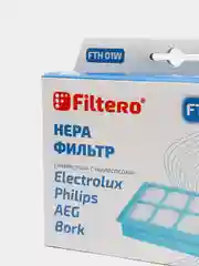 HEPA фильтр моющийся Filtero FTH 01 W для пылесосов Electrolux, Philips, Bork