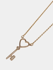 Цепочка тонкая с кулоном "Ключик" Xuping Jewelry