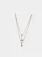 Цепочка тонкая с кулоном "Ключик" Xuping Jewelry