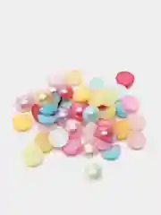 Прозрачный полубусины 12мм 50 штук