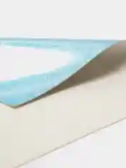 Голубой кожзам А4