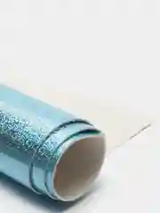 Голубой кожзам А4