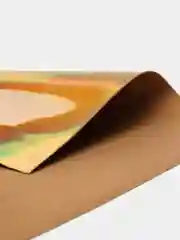 Карамельный кожзам А4