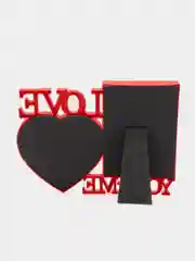Красный фоторамка "LOVE"