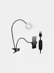Лампа кольцо для селфи с прищепкой, держатель, 2 в 1, USB