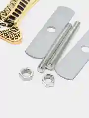 Желтый металлическое украшение для авто